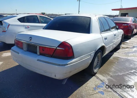 2000 Mercury Grand Marquis Ls из США, поврежденный, VIN 2MEFM75W3YX733434